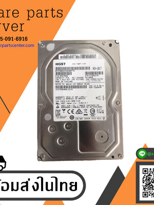 HGST 4TB 7.2K SAS 12GB/s 3.5" HDD Hard Drive // HUS726040ALS210 / 0F27006 (Used) // สินค้ารับประกัน โดย บริษัท อะไหล่เซิร์ฟเวอร์ จำกัด