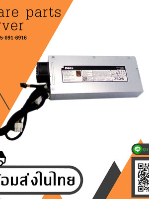 Dell PowerEdge R230 AC250E-S0 250W power supply // 09J6JG / 9J6JG (Used) // สินค้ารับประกัน โดย บริษัท อะไหล่เซิร์ฟเวอร์ จำกัด