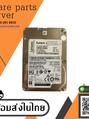 Lenovo 600GB 15K 12G SAS 2.5" HDD Hard Drive // 00NA232 , 00NA231 , 00NA235 ,ST600MP0035 , 1MJ201-155 (Used) // สินค้ารับประกัน โดย บริษัท อะไหล่เซิร์ฟเวอร์ จำกัด