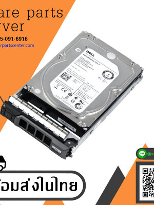 Dell 4TB 7.2K SAS 6G 128MB 3.5'' 0529FG 529FG ST4000NM0023 Hard Disk (New) // สินค้ารับประกัน โดย บริษัท อะไหล่เซิร์ฟเวอร์ จำกัด