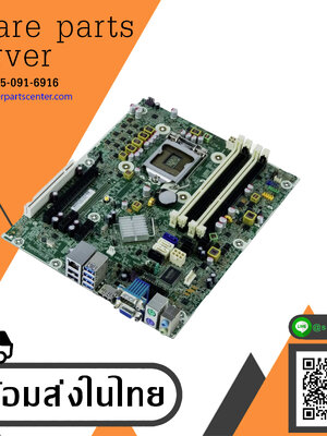 Genuine HP Compaq Pro 6300 SFF Motherboard LGA1155 Socket // 657239-001 (Used) // สินค้ารับประกัน โดย บริษัท อะไหล่เซิร์ฟเวอร์ จำกัด