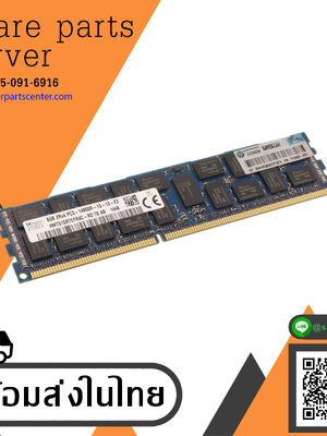 HP 8GB 2Rx4 PC3-14900R ( DDR3-1866Mhz ) ECC REG RAM // 712382-071 (Used) // สินค้ารับประกัน โดย บริษัท อะไหล่เซิร์ฟเวอร์ จำกัด