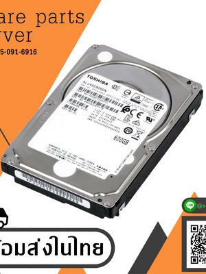 Toshiba 600GB 10K 12G SAS 2.5" HDD 128MB 512E Enterprise // AL14SEB060N / HDEBF03JQA51 (Used) // สินค้ารับประกัน โดย บริษัท อะไหล่เซิร์ฟเวอร์ จำกัด
