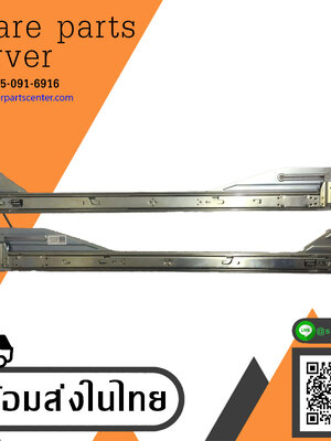 Dell PowerEdge R710 2U Server Rack Rail Kit // 0P188C / 0R088C (Used) // สินค้ารับประกัน โดย บริษัท อะไหล่เซิร์ฟเวอร์ จำกัด