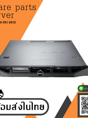 Dell PowerEdge R310 /CPU x3470 /Ram 16GB PC3/HDD 300GB 15K SAS 3.5"x2 /Raid Controller H700/ Power Supply x1 สินค้ารับประกัน โดย บริษัท อะไหล่เซิร์ฟเวอร์ จำกัด