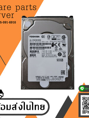 TOSHIBA AL15SEB090N HDEBL03GBA51 REV 900GB 10K 12G 2.5" SAS HDD Netapp สินค้ารับประกัน โดย บริษัท อะไหล่เซิร์ฟเวอร์ จำกัด