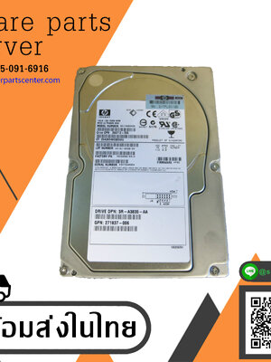 HP 146GB 10K 8MB SCSI U320 80Pin 3.5" Hard Disk // BD14685A26 / 286712-006 // GPN 271837-006 (Used) // สินค้ารับประกัน โดย บริษัท อะไหล่เซิร์ฟเวอร์ จำกัด