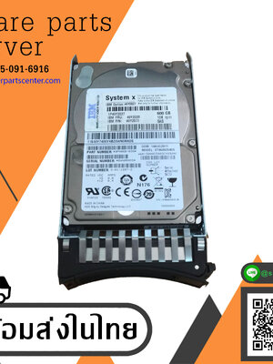 IBM 600GB 10K 6G SAS 2.5'' HDD , 49Y2028, 49Y2027, 49Y2031, ST9600204SS (Used) // สินค้ารับประกัน โดย บริษัท อะไหล่เซิร์ฟเวอร์ จำกัด