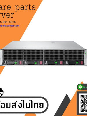 HP ProLiant DL380 G9 Server / CPU E5-2620 V3 2.40GHz x2 / Ram 32GB PC4-2133P / HDD 1Tb 7.2K 6G Sata 3.5" x2 / Power Supply 500W x2 / No Card Raid (Used) // สินค้ารับประกัน โดย บริษัท อะไหล่เซิร์ฟเวอร์ จำกัด