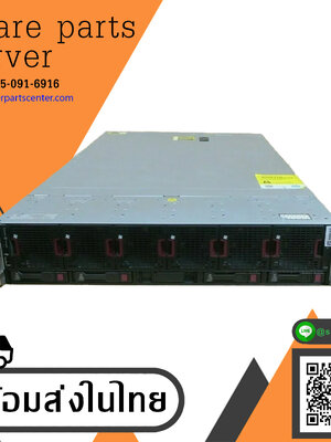 HP ProLiant DL560 G8 / CPU E5-4650 2.70GHz x4 / Ram 128GB PC3L-12800R / HDD 600GB 15K 6G 2.5''x3 / Power Supply 1200w x2 / Card P420i/512MB+Bat (Used) // สินค้ารับประกัน โดย บริษัท อะไหล่เซิร์ฟเวอร์ จำกัด