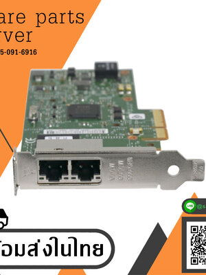 Dell Intel I350-T2 Dual Port RJ45 1Gbps PCIe-x4 Low Profile // 0YG4N3 (Used) // สินค้ารับประกัน โดย บริษัท อะไหล่เซิร์ฟเวอร์ จำกัด