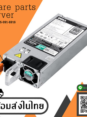 Dell Power Supply 750W For R630 R730 T630 T640 // 0HTRH4 / HTRH4 (Used) // สินค้ารับประกัน โดย บริษัท อะไหล่เซิร์ฟเวอร์ จำกัด