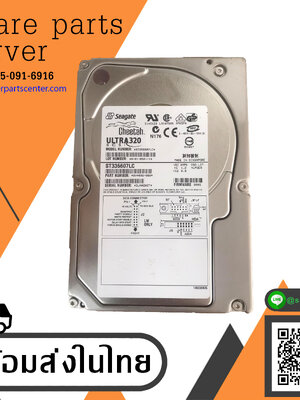 Seagate Cheetah 36.7GB 10K RPM U320 3.5" 80-PIN SCSI Hard Drives // ST336607LC / 9V4006-080 (Used) // สินค้ารับประกัน โดย บริษัท อะไหล่เซิร์ฟเวอร์ จำกัด