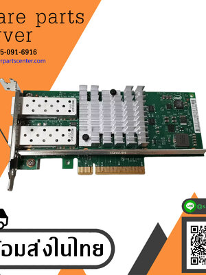 Lenovo Intel X520-DA2 0 of 2 SFP's 10GbE Low Profile Network Card // 49Y7962 (Used) // สินค้ารับประกัน โดย บริษัท อะไหล่เซิร์ฟเวอร์ จำกัด