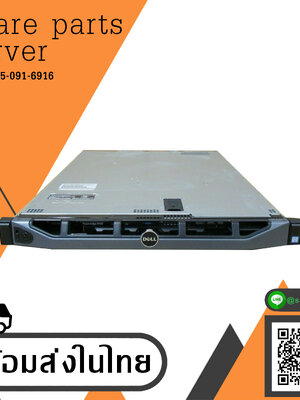 Dell PowerEdge R430 / CPU E5-2640 V3 2.60GHz x2 / Ram 64GB PC4 / HDD 600GB 10K 6G SAS 2.5" x2 / Power Supply 550W x2 / Card Perc H730mini (Used) // สินค้ารับประกัน โดย บริษัท อะไหล่เซิร์ฟเวอร์ จำกัด