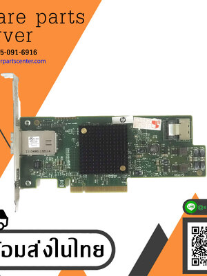 HP LSI 8-port 9217-4i4e 6GB/s SAS Raid Controller Card // 725904-001, 725504-001 (Used) // สินค้ารับประกัน โดย บริษัท อะไหล่เซิร์ฟเวอร์ จำกัด