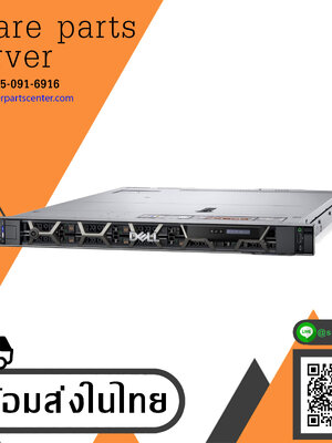 Dell EMC PowerEdge R450 / Xeon Silver 4309Y 2.80GHz / Ram 64GB PC4-3200AA / HDD480GB SSD SATA 6G 2.5" x2 / Power Supply 800w x2 / Card PERC H755 Front/8G (Used) // สินค้ารับประกัน โดย บริษัท อะไหล่เซิร์ฟเวอร์ จำกั