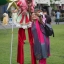 ตัวตลกขายาว Clown Stilt Walkers