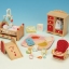 ซิลวาเนียน(EU) เฟอร์นิเจอร์ห้องเบบี้ (EU) Sylvanian Families Baby Room Set