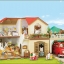 บ้านซิลวาเนียนพร้อมลานจอดรถ (JP) Sylvanian Families New House 2012 (Lighting House with Carport)