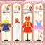 [SOLD OUT] Re-Ment ของจิ๋ว..รวมเครื่องแบบชุดอาชีพ 8 ชิ้น (Neo Blythe's Work Wear)