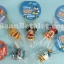 คล้องมือถือ/ห้อยกระเป๋าตุ๊กตาอ้าปากงับๆ ดีสนีย์ 5ชิ้น Micky-Minnie-Stitch-Donald-Pooh