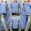 เสื้อช่าง 2 สี เเขนสั้น ผ้าคอมทวิว ไซร์ M-XXL มีสต็อก สินค้าจากโรงงานมาเอง