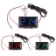 เครื่องวัดอุณหภูมิดิจิตอล DC5-12V LED (เลขสีน้ำเงิน)