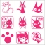 ตัวปั๊มฐานไม้จิ๋วพร้อมกล่อง แม่มดน้อยกิกิ Kiki's Delivery Service Mini Stamper