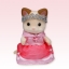 ซิลวาเนียน ชุดราตรีสีชมพูสำหรับพี่สาว (JP) Sylvanian Families Girl's Dress
