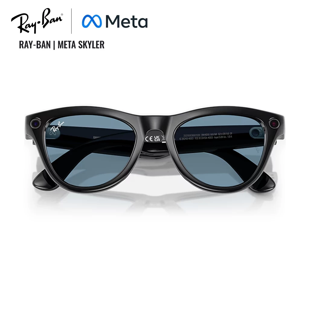 Ray-Ban Meta "SKYLER" AI Glasses – คุยโทรศัพท์ ถ่ายรูป วิดีโอ ฟังเพลง...ทุกอย่างอยู่ในแว่น