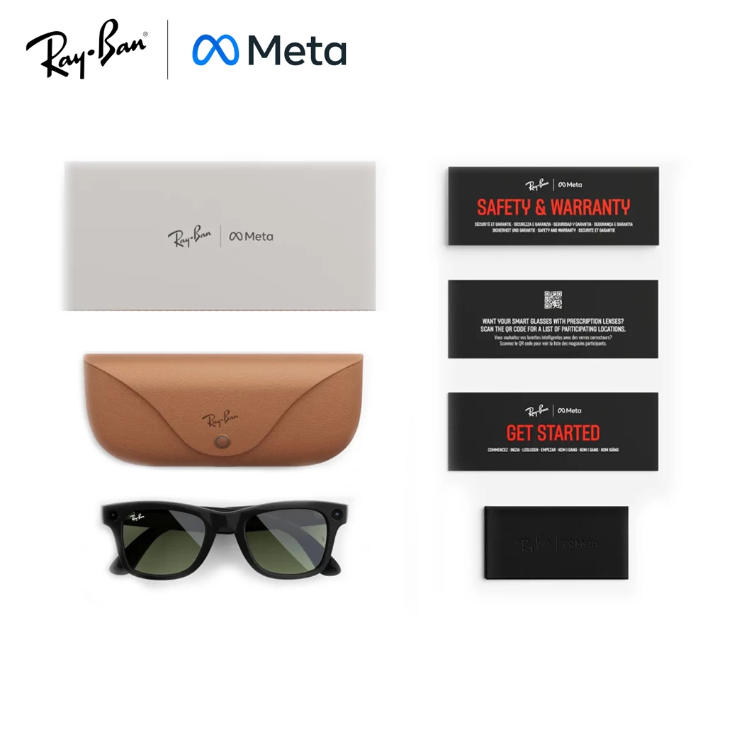 Ray-Ban Meta "WAYFARER" AI Glasses – คุยโทรศัพท์ ถ่ายรูป วิดีโอ ฟังเพลง...ทุกอย่างอยู่ในแว่น