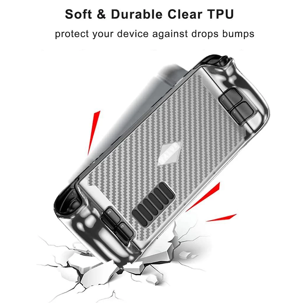 Steam Deck : TPU Cover (Clear)