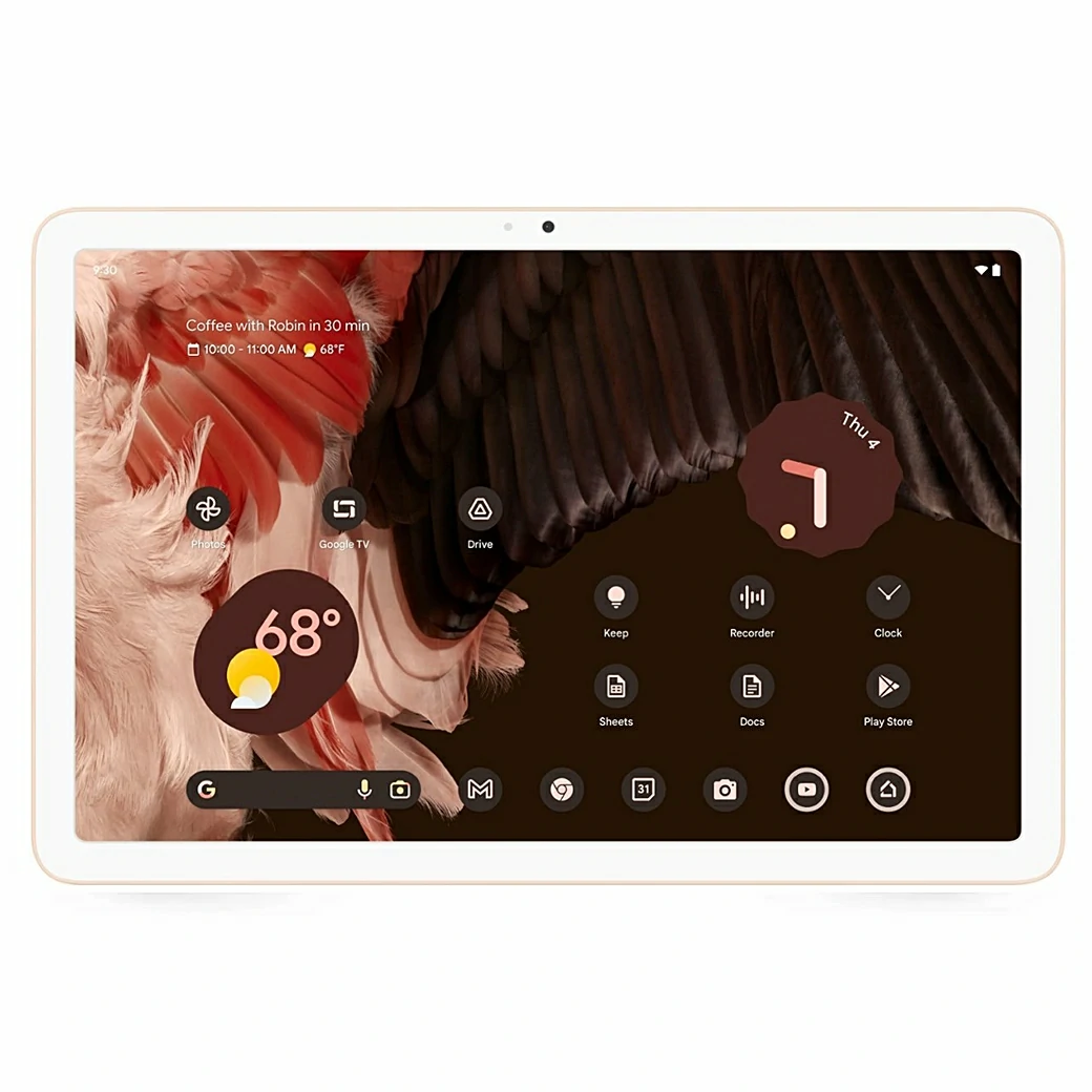 Google - Pixel Tablet with Charging Speaker Dock - 11" Android Tablet - 128GB - Wi-Fi - (Rose)