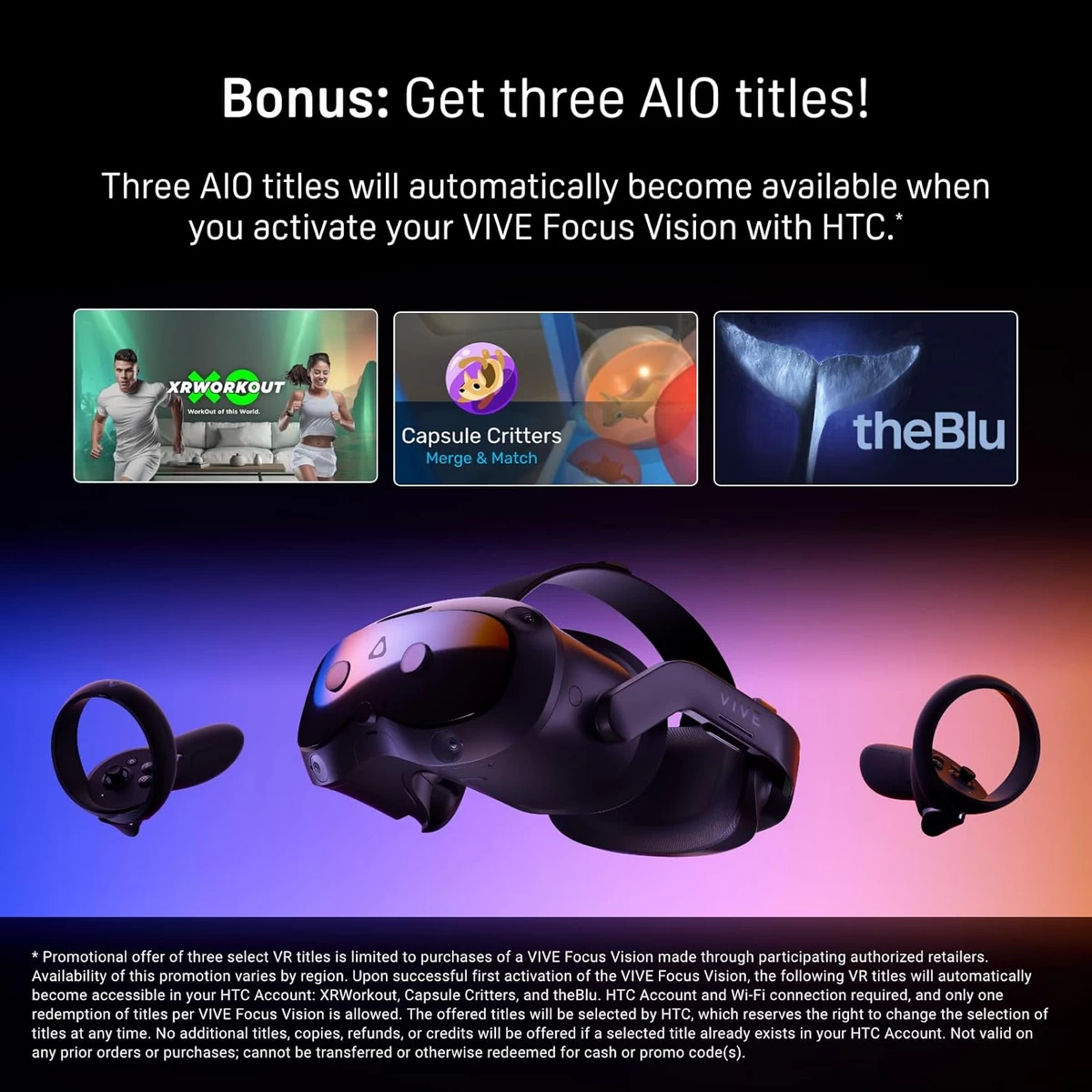 HTC Vive Focus Vision – ดำดิ่งสู่โลกเสมือนจริงที่สมจริงจนคุณต้องตะลึง