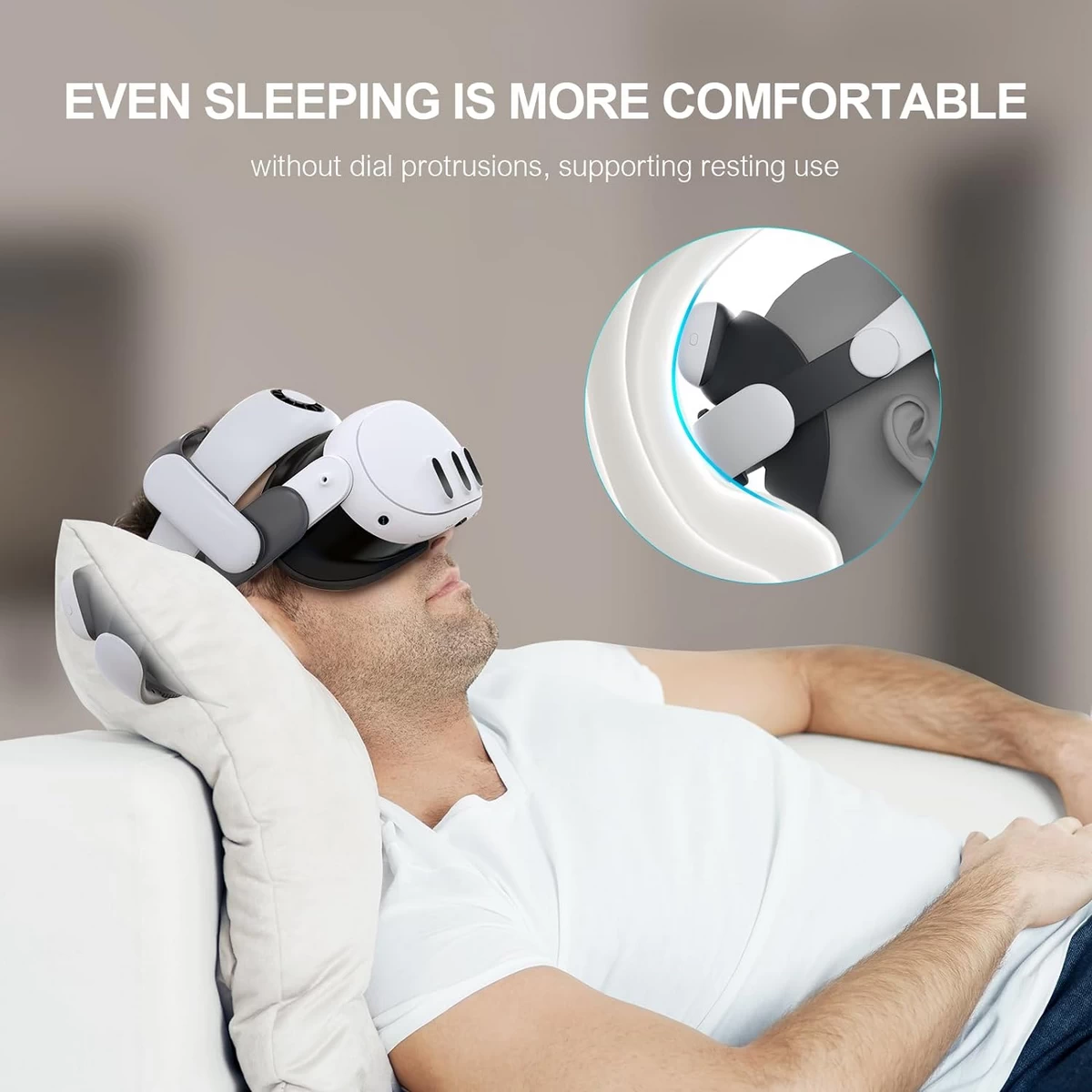 Meta Quest 3 : BOBOVR S3 Pro Battery Head Strap Accessories Head Air Conditioning and 10000mAh