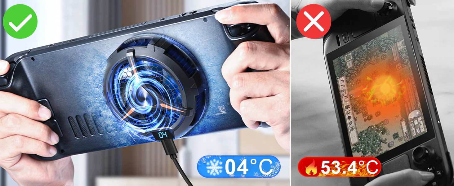 Steam Deck : DEVASO Fan Cooler