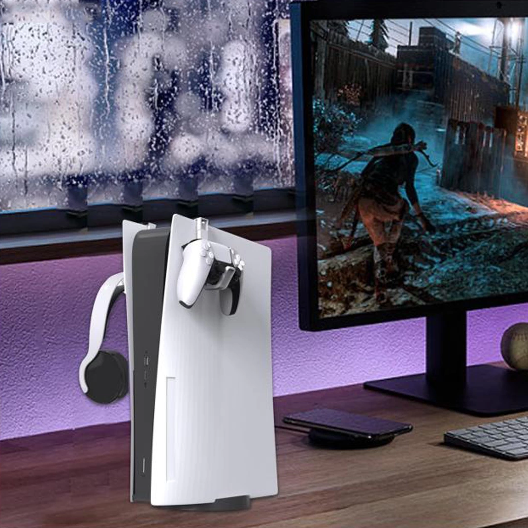 PS5 Slim : Earphone Hook (ตะขออเนกประสงค์)