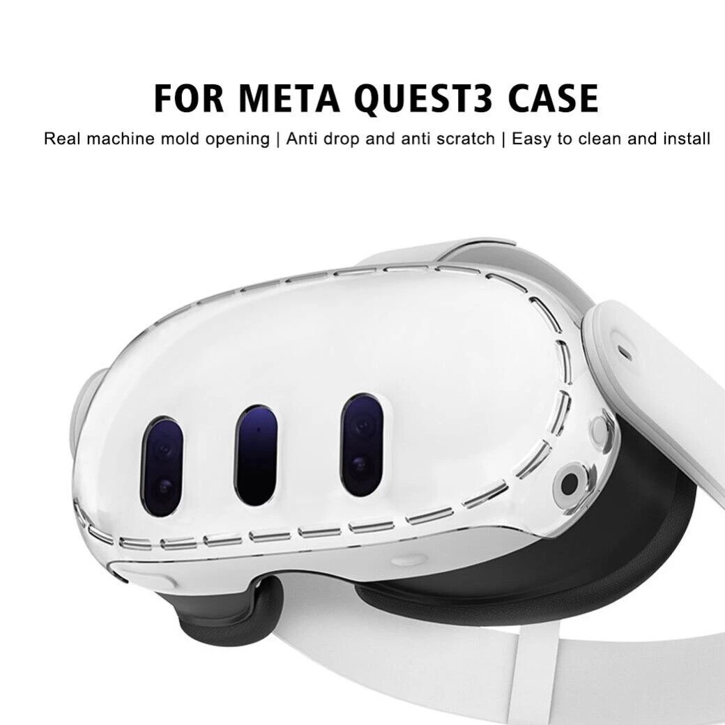 Meta Quest 3 : Case Crystal VR Glasses