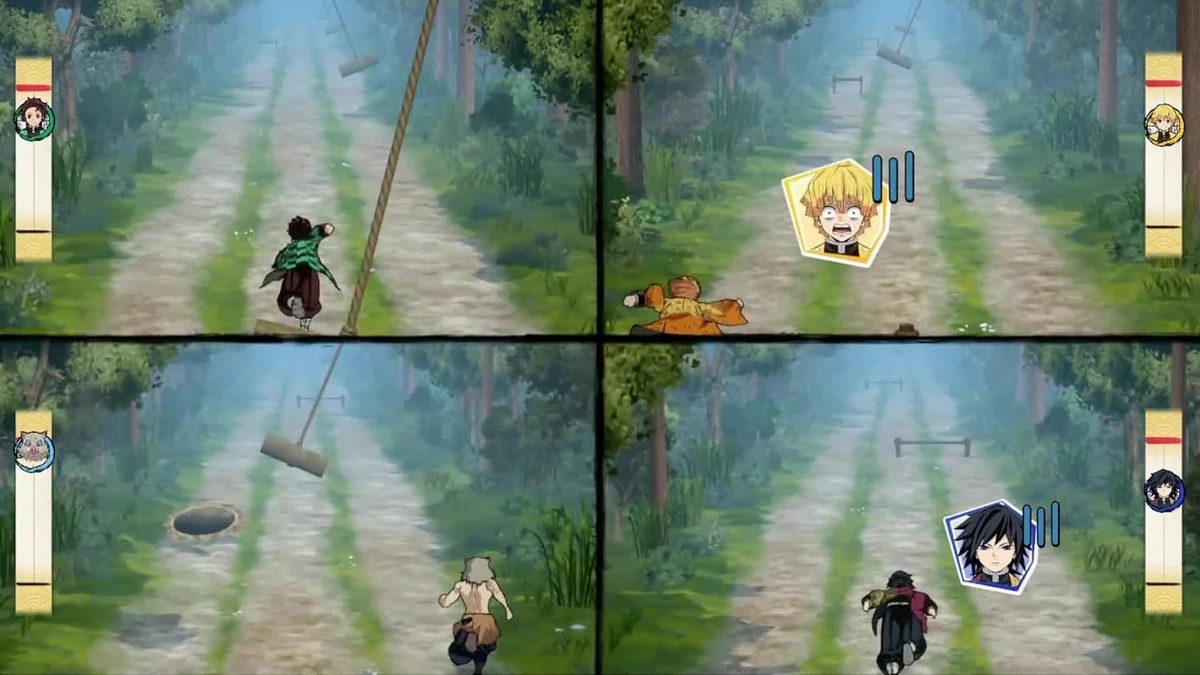 Switch- Demon Slayer: Kimetsu no Yaiba - Sweep the Board!