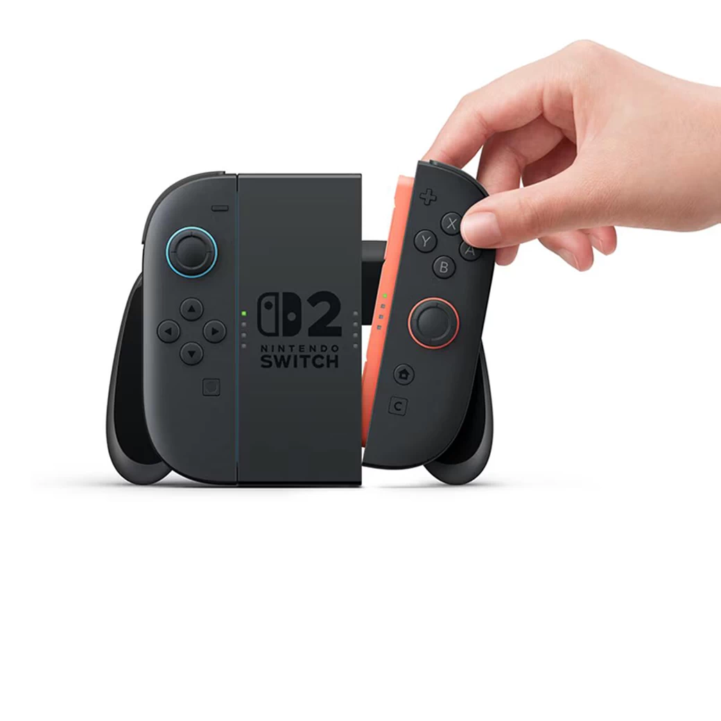 Nintendo Switch 2 : Joy-Con 2 Charging Grip – ชาร์จไป เล่นไป แถมมีปุ่ม GL/GR ให้ตั้งค่าเองได้อีก โคตรฟิน!