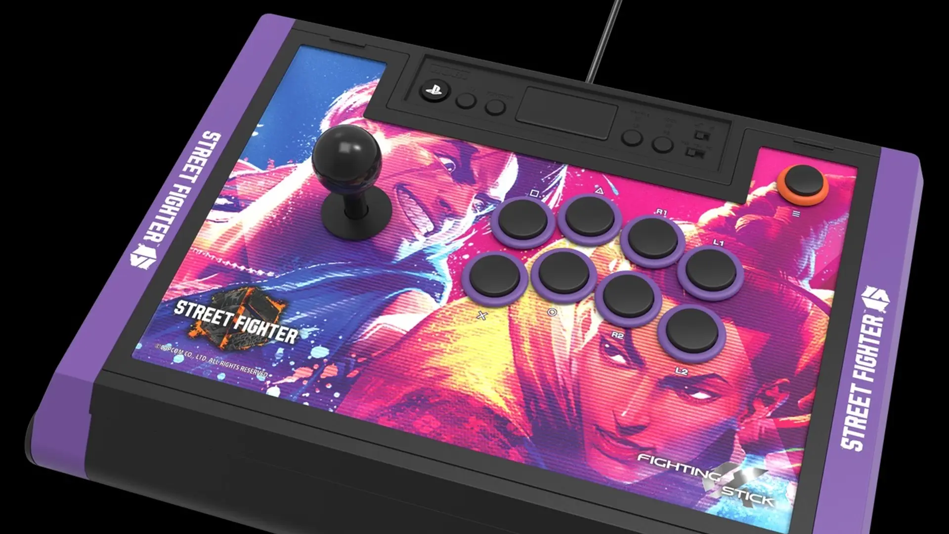 Fighting Stick Alpha (Street Fighter 6 Edition) for PlayStation®5, PlayStation®4, and PC