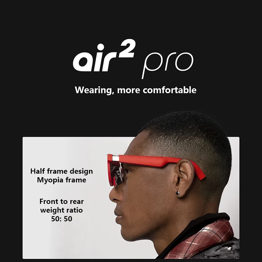 XREAL Air 2 PRO Gray – แว่น AR อัจฉริยะตัวจบ ระดับมือโปร (TH)