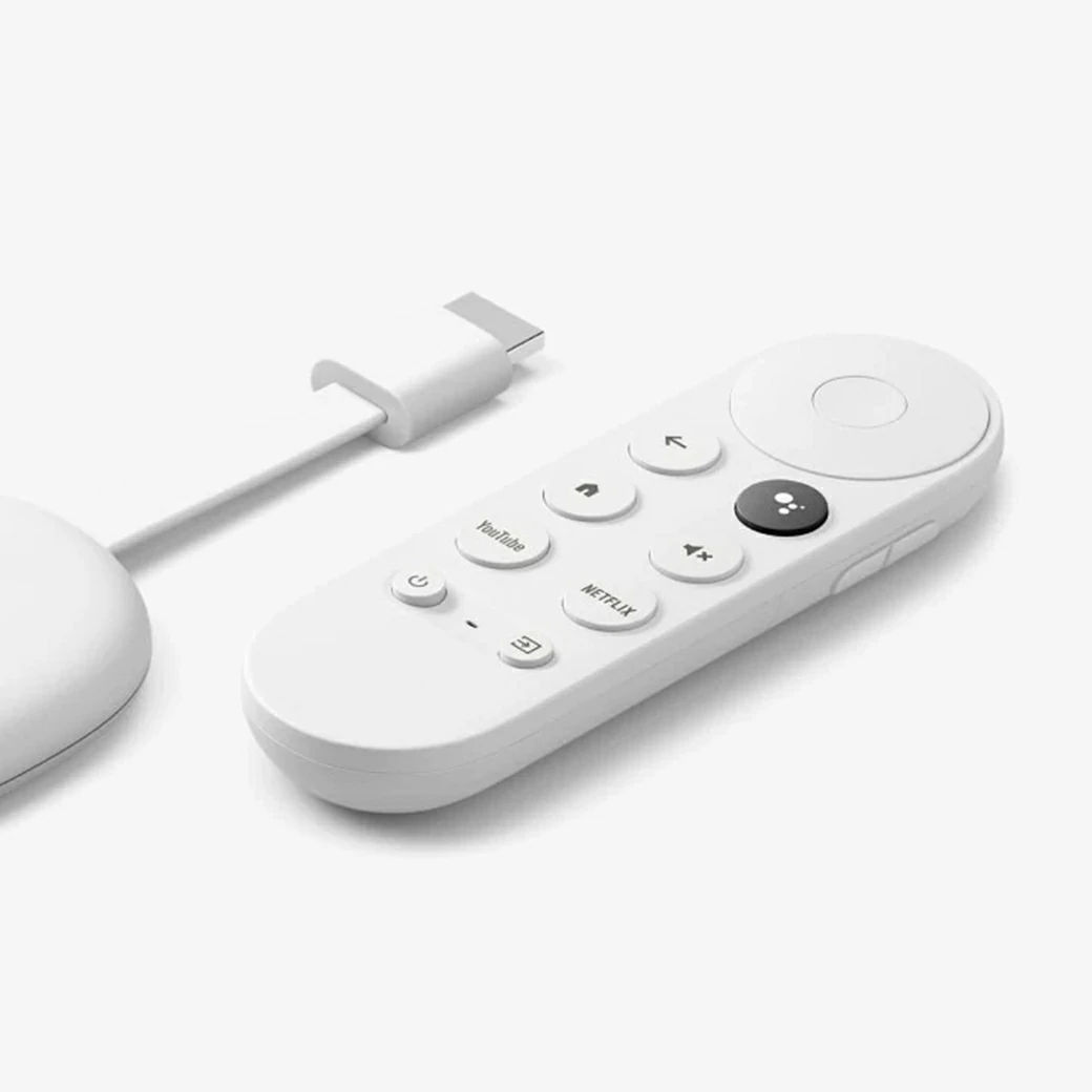 Google Chromecast with Google TV 4K GEN 4 (White)