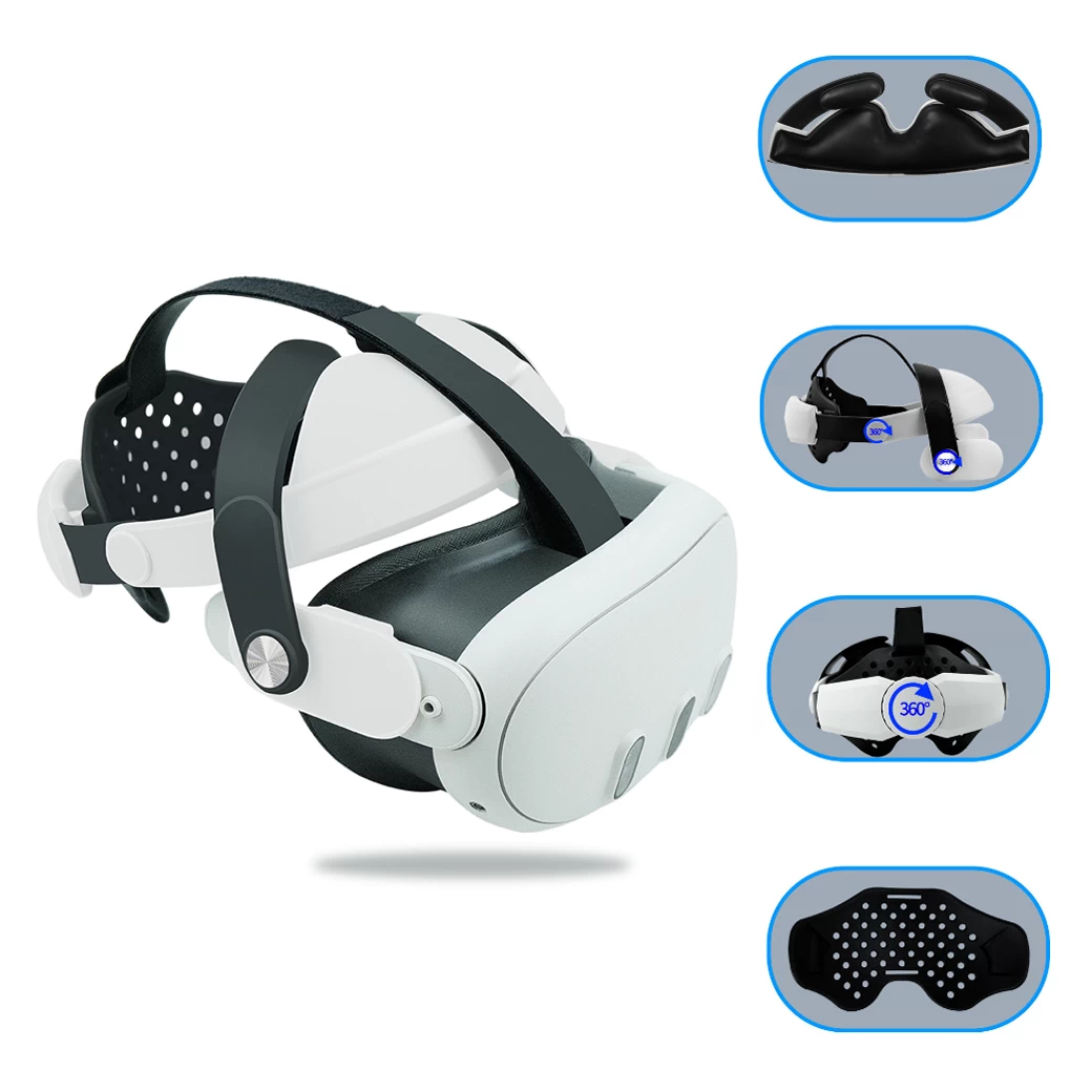 Meta Quest 3 : Head Strap Plus