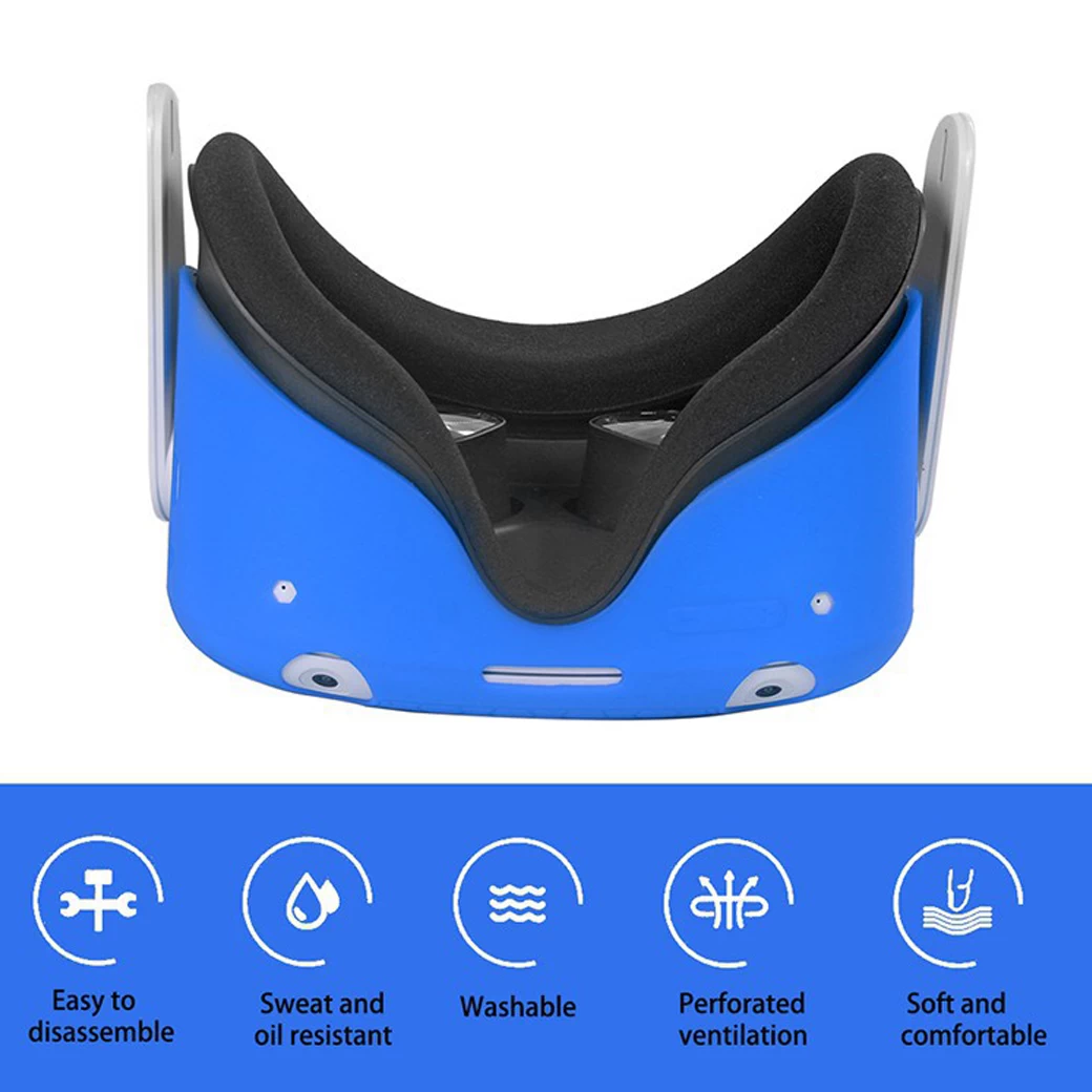 Meta Quest 2 : Case Silicone VR Glasses