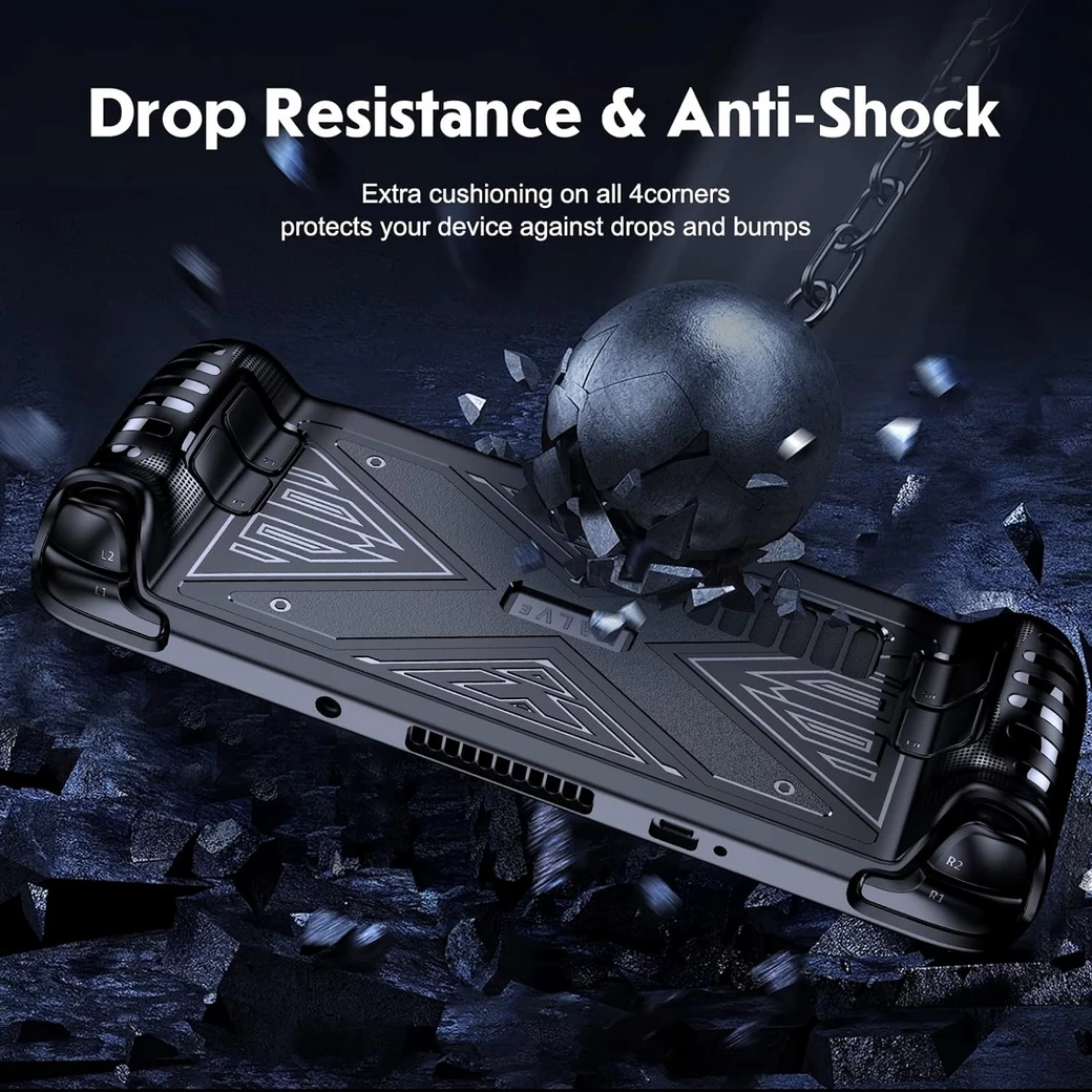 Steam Deck : TPU Cover (Black)