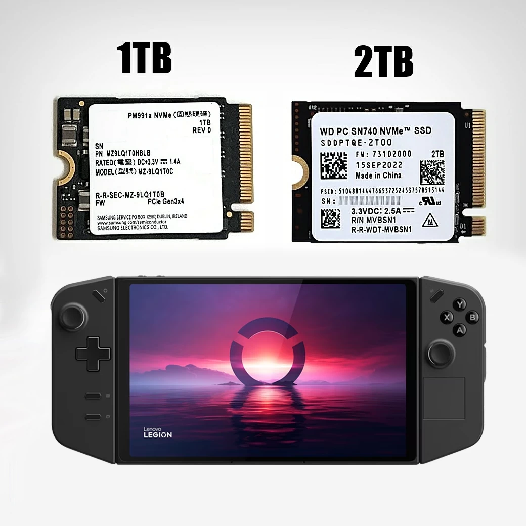 บริการเสริมอัพเกรด Lenovo Legion Go SSD M.2 (1TB/2TB)