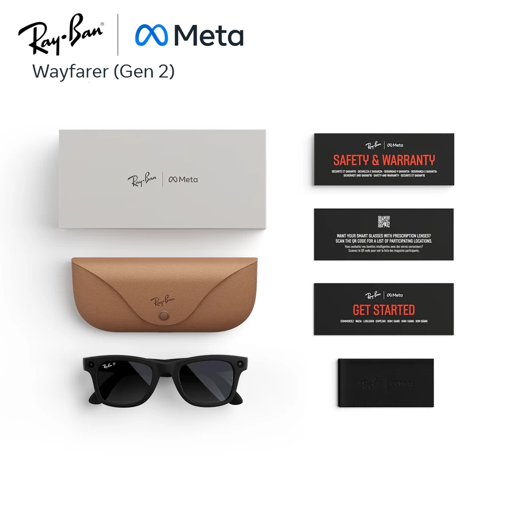 Ray-Ban Meta Gen 2 Wayfarer smart glasses
