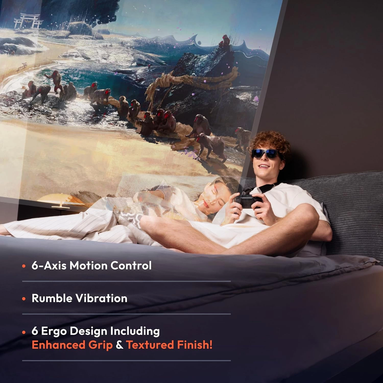 VITURE x 8BitDo Ultimate C Bluetooth Controller – เชื่อมต่อไร้สาย เล่นได้อิสระ การควบคุมที่แม่นยำ